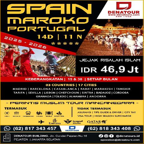 Gambar produk Spain Marocco Portugal