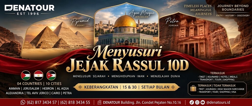 JEJAK RASUL - Paket Umrah & Haji Terpercaya Denatour
